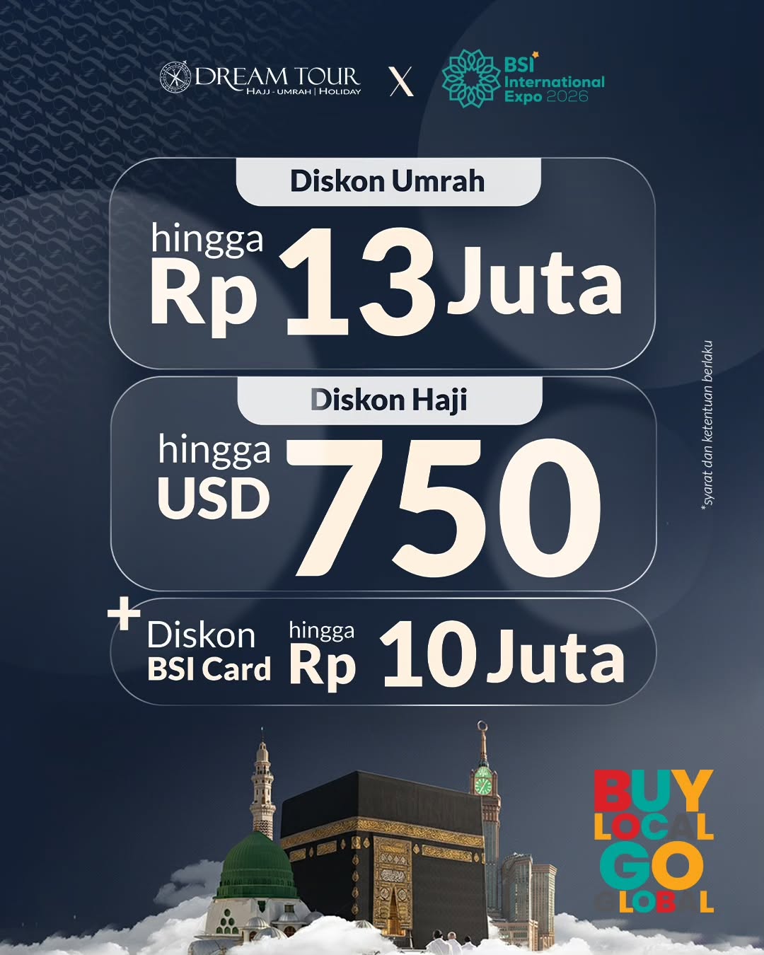 Langkah menuju Baitullah semakin dekat, kini saatnya mewujudkan impian menunaikan...